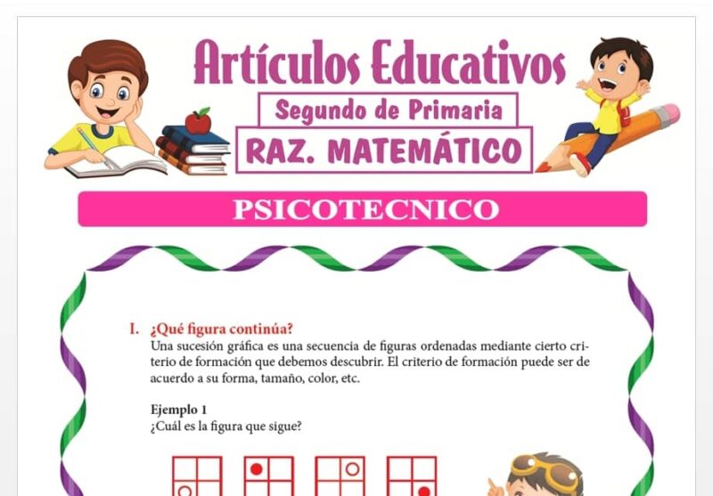 Ejercicios de Psicotécnico para Segundo de Primaria