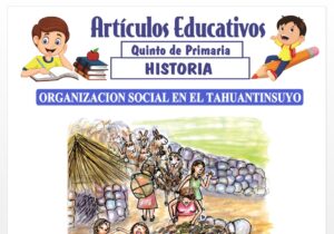 Organización Social en el Tahuantinsuyo para Quinto de Primaria