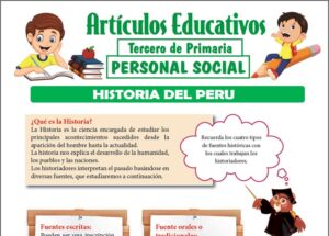 Historia del Perú para Tercero de Primaria